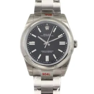 Oyster Perpetual 36mm cadran noir brillant 114300 VSF
