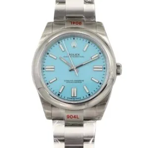 Oyster Perpetual 41mm Turquoise Blue Dial 114300
