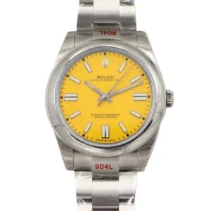 Oyster Perpetual 41mm Yellow Dial 114300