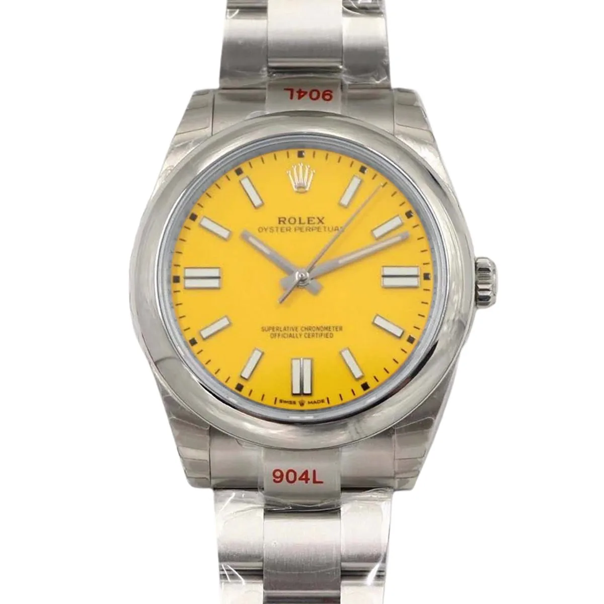 Oyster Perpetual 41mm quadrante giallo 114300