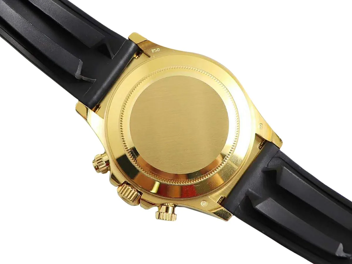 Daytona 116518LN quadrante champagne e nero in oro giallo - immagine 4
