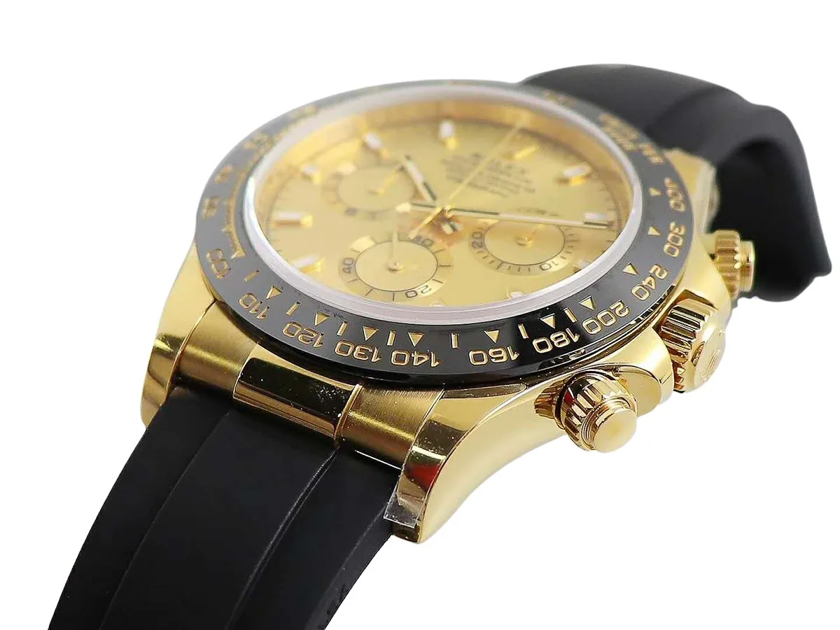 Daytona 116518LN quadrante champagne in oro giallo - immagine 3