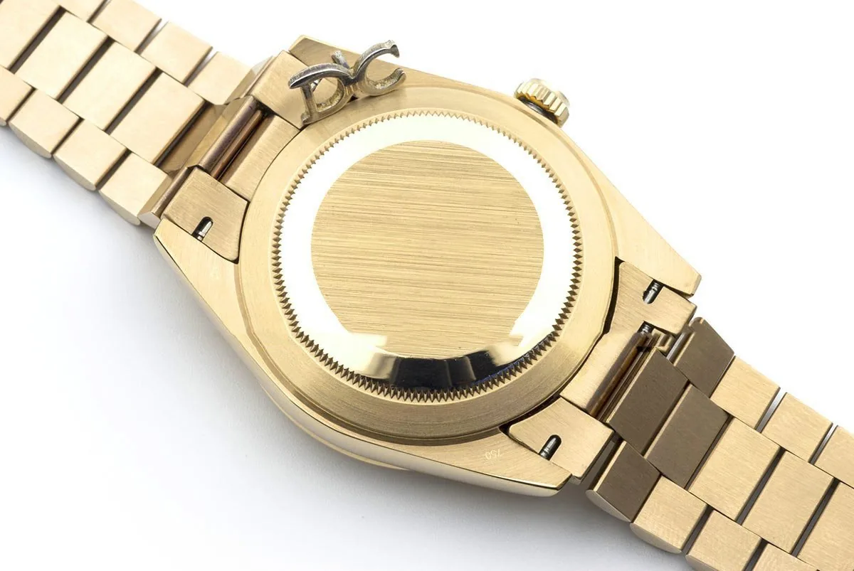 Day-Date 40 228238 Clean Factory esfera champán en oro amarillo - Imagen 6