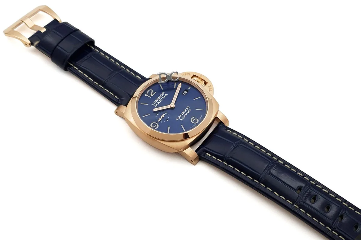 PAM1112 Luminor Marina Goldtech™ Sole Blu 44mm - immagine 4