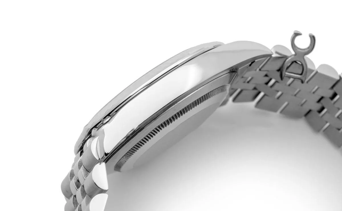 Datejust 41 126334 Silver Dial Stick Markers in White Gold - Image 4