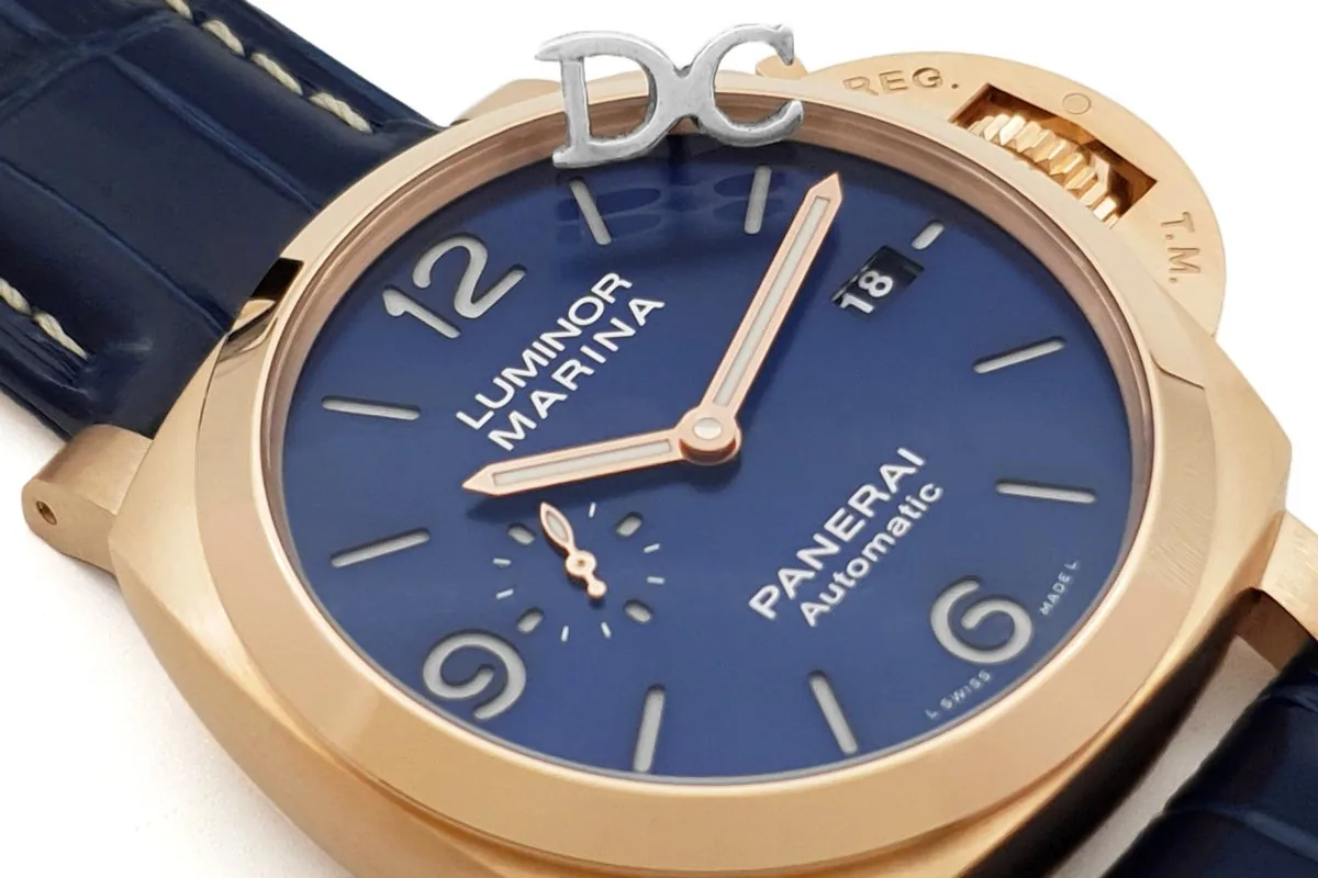 PAM1112 Luminor Marina Goldtech™ Sole Blu 44mm - immagine 3