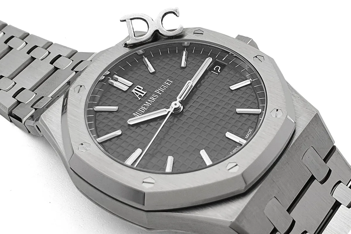 Royal Oak 15500 quadrante grigio - immagine 4