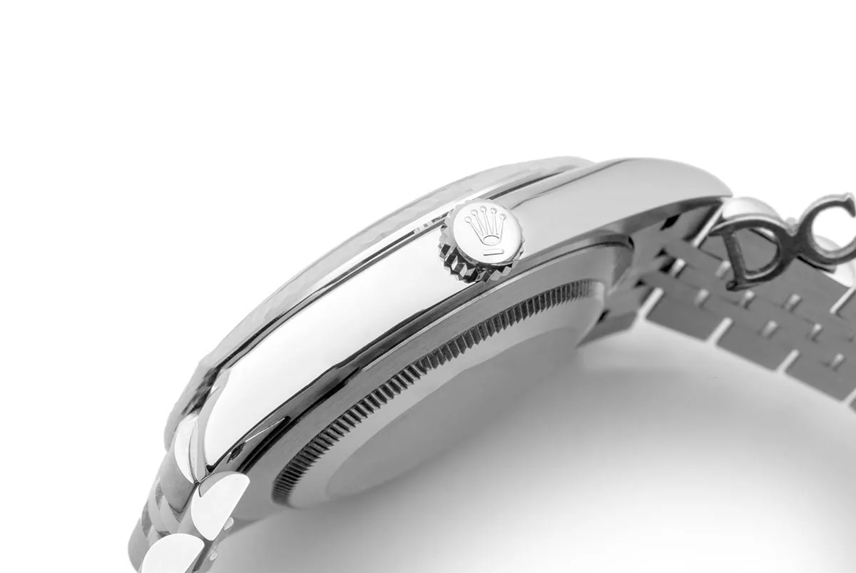 Datejust 41 126334 Silver Dial Stick Markers in White Gold - Image 3