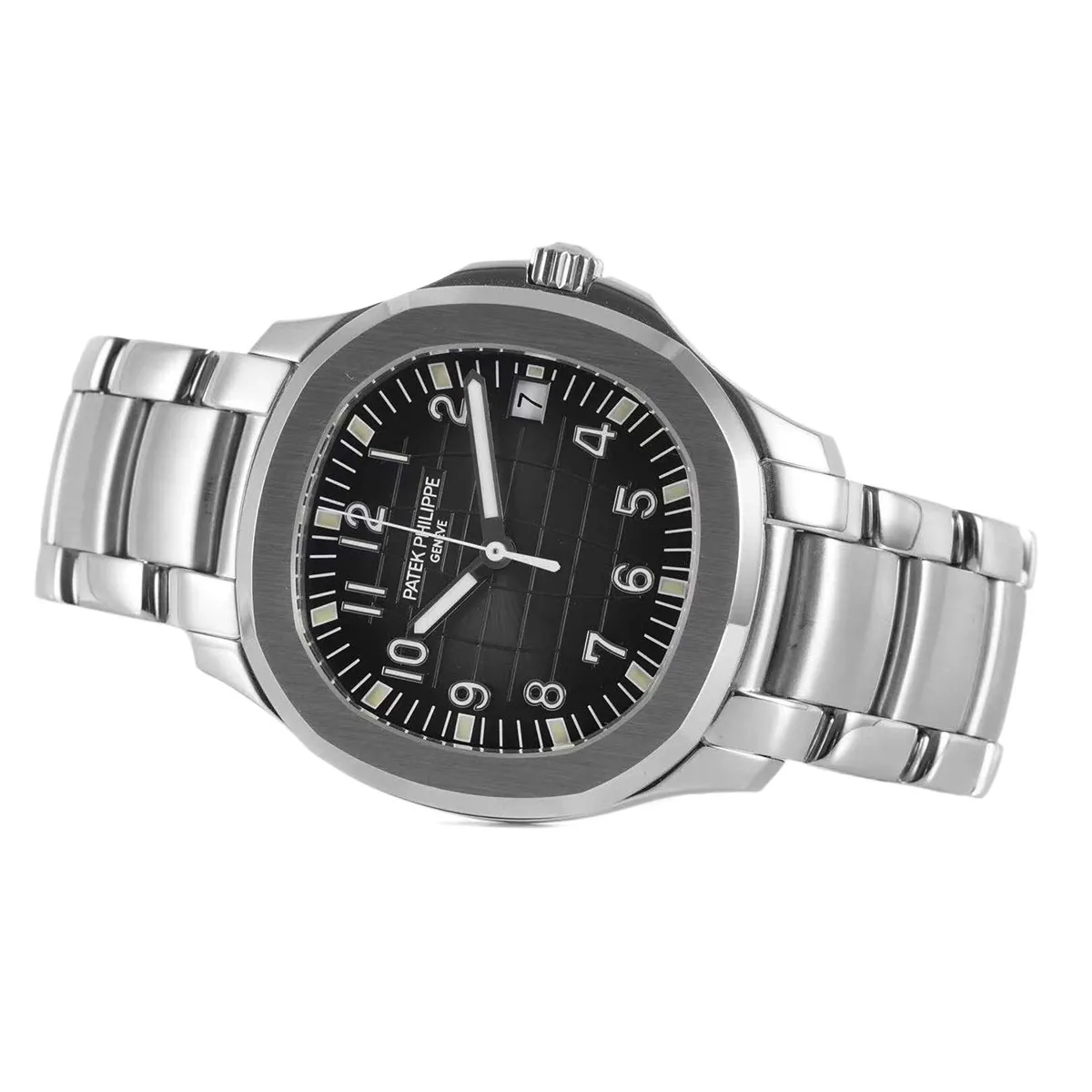 Aquanaut 5167/1A-001 cadran noir en acier sur bracelet – Image 6