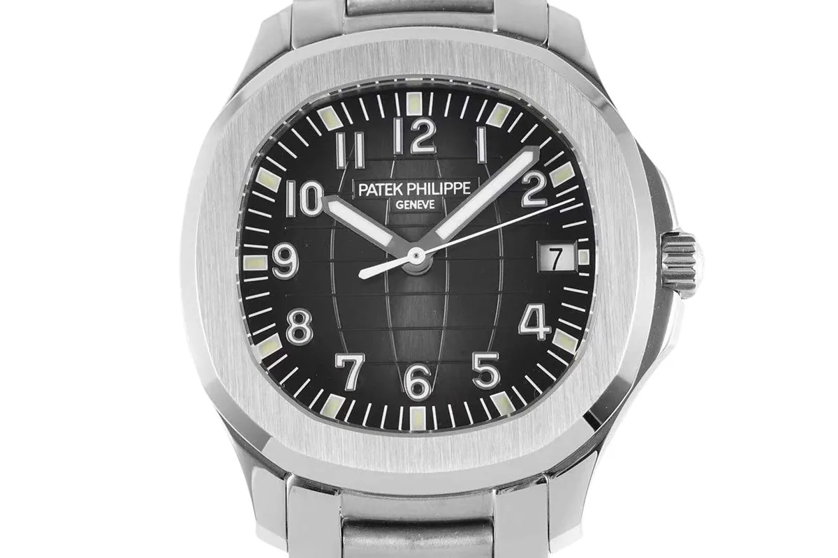 Aquanaut 5167/1A-001 cadran noir en acier sur bracelet – Image 4