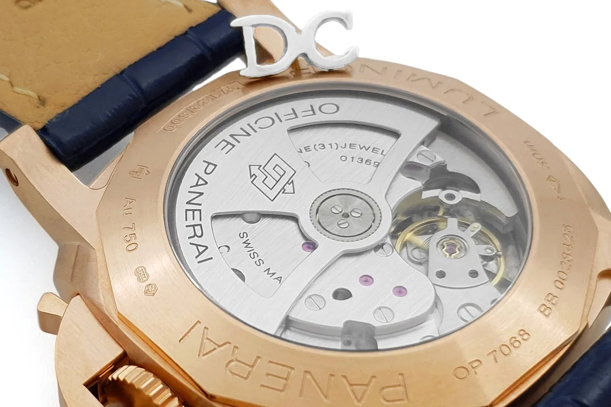 PAM1112 Luminor Marina Goldtech™ Sole Blu 44mm - immagine 5