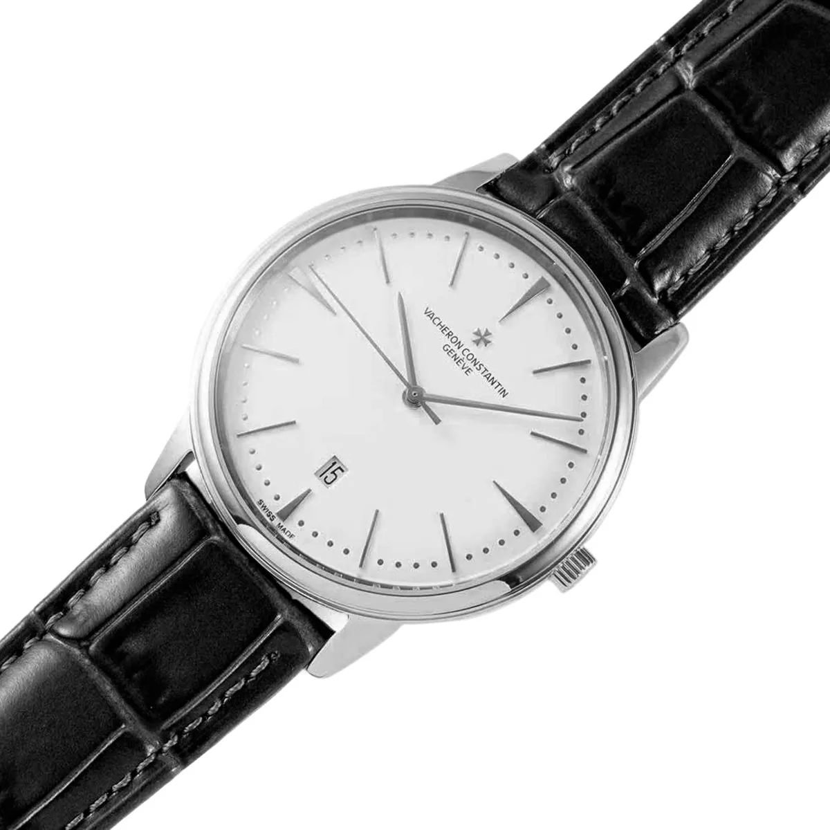 Patrimony White Dial in White Gold Ref: 85180 - Image 2
