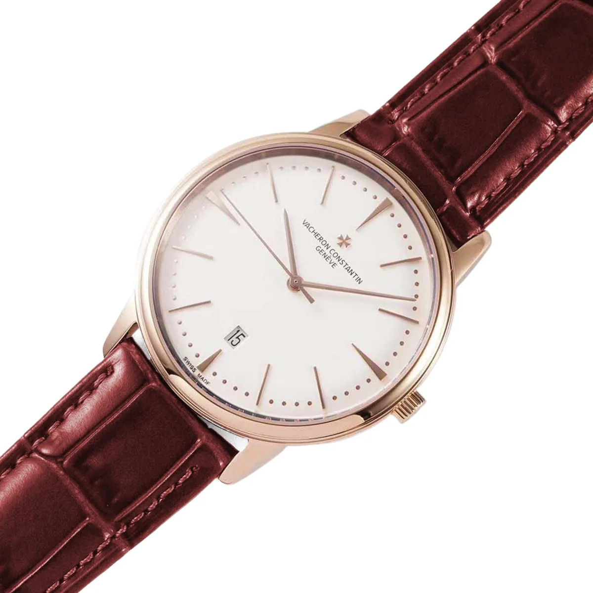 Patrimony White Dial in Pink Gold Ref: 85180 - Image 2