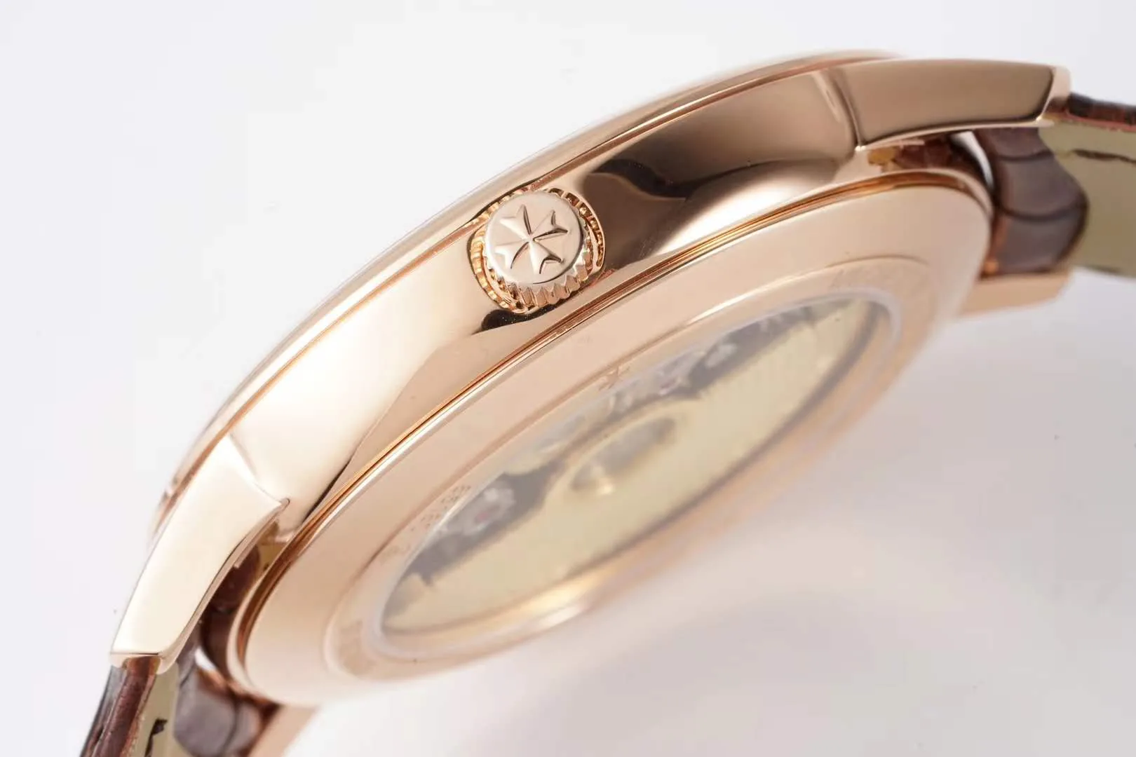 Patrimony White Dial in Pink Gold Ref: 85180 - Image 9