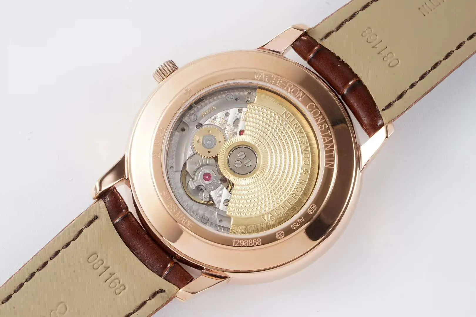 Patrimony White Dial in Pink Gold Ref: 85180 - Image 7