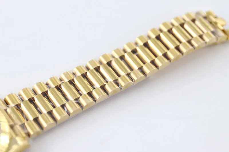 Day-Date 40 228238 Clean Factory esfera champán en oro amarillo - Imagen 9