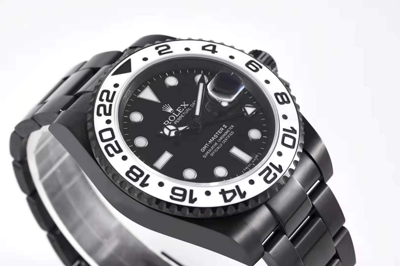 GMT Master II 116710 “Oreo” quadrante nero in PVD - immagine 5