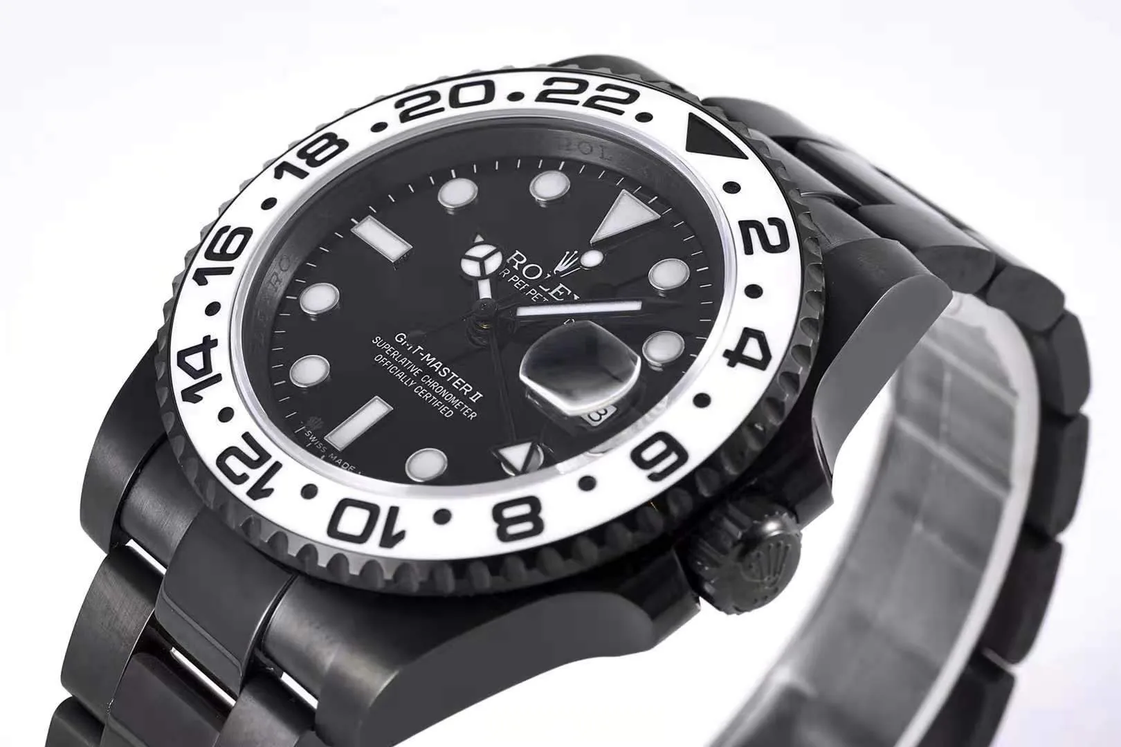 GMT Master II 116710 “Oreo” quadrante nero in PVD - immagine 3