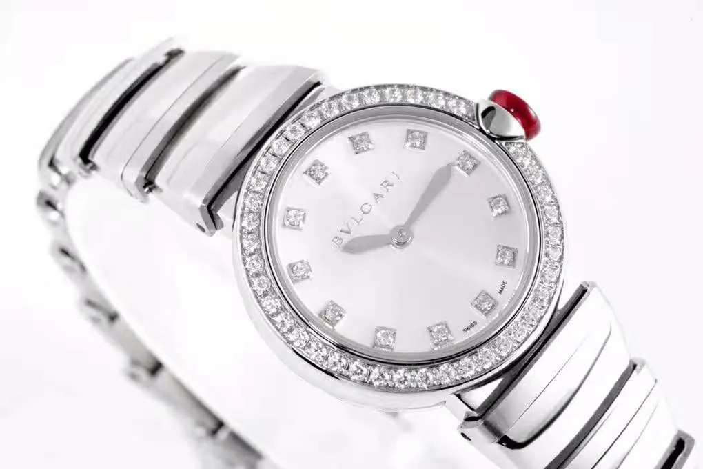 Lvcea MOP Dial in Steel with Diamond Bezel - Image 7