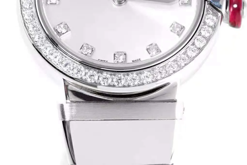 Lvcea MOP Dial in Steel with Diamond Bezel - Image 6