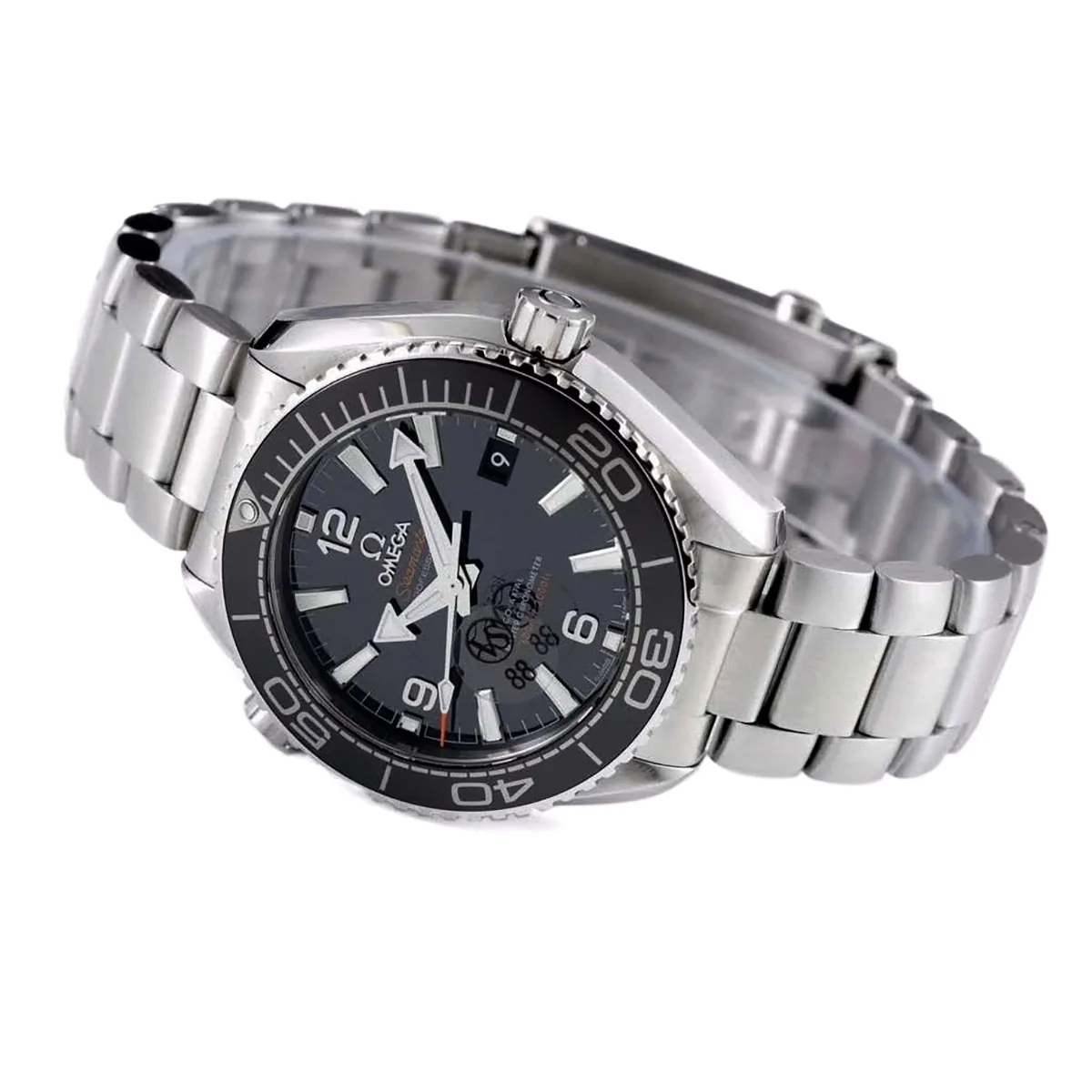 Seamaster Planet Ocean 600M Co-Axial Master Chronometer Black Dial 39.5mm on Bracelet - Image 4
