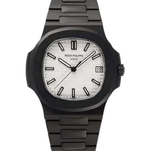 Nautilus Jumbo 5711’Black Venom Limited Edition’ White Dial