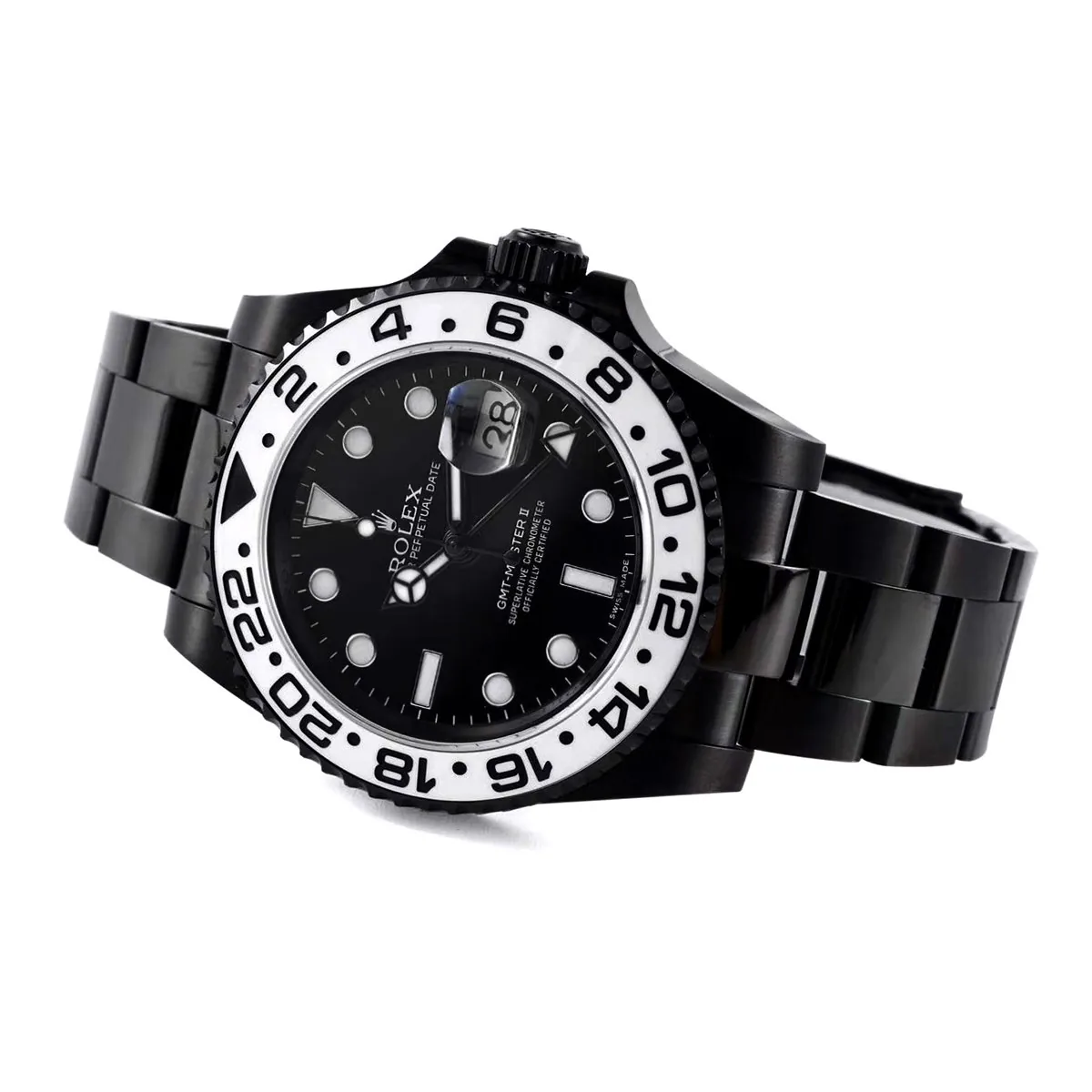 GMT Master II 116710 “Oreo” quadrante nero in PVD - immagine 4