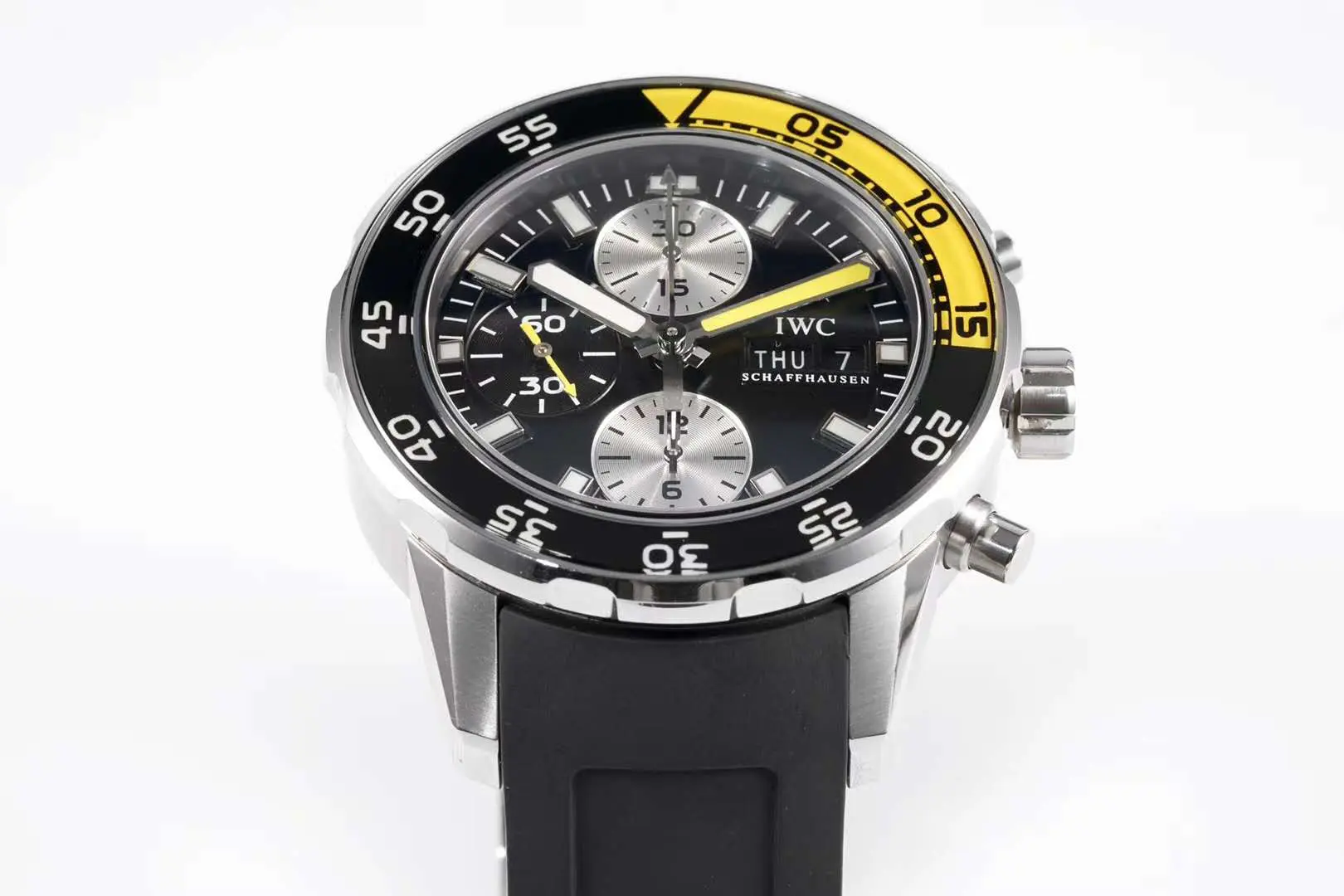 Aquatimer Chronograph IW376702 cadran noir – Image 3
