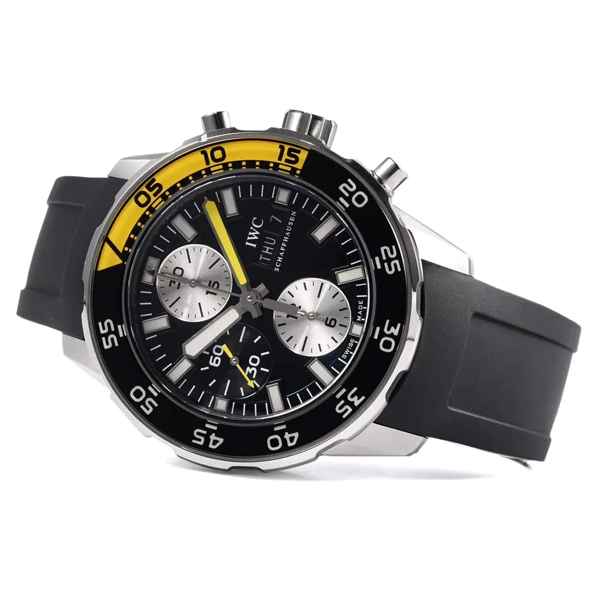 Aquatimer Chronograph IW376702 cadran noir – Image 4