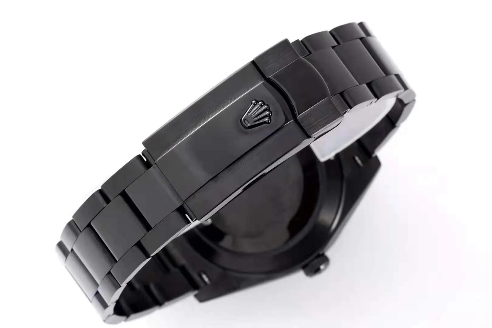Datejust 41 quadrante blu con indici a bastone in PVD nero - immagine 9