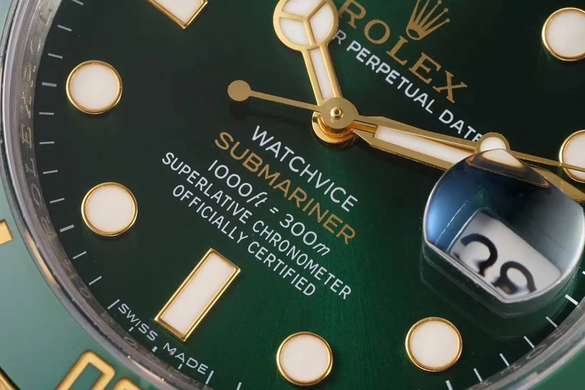 Submariner 116613LV ‘Watchvice Edition’ Hulk en or jaune – Image 5