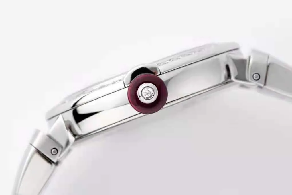 Lvcea Black Dial in Steel with Diamond Bezel - Image 10