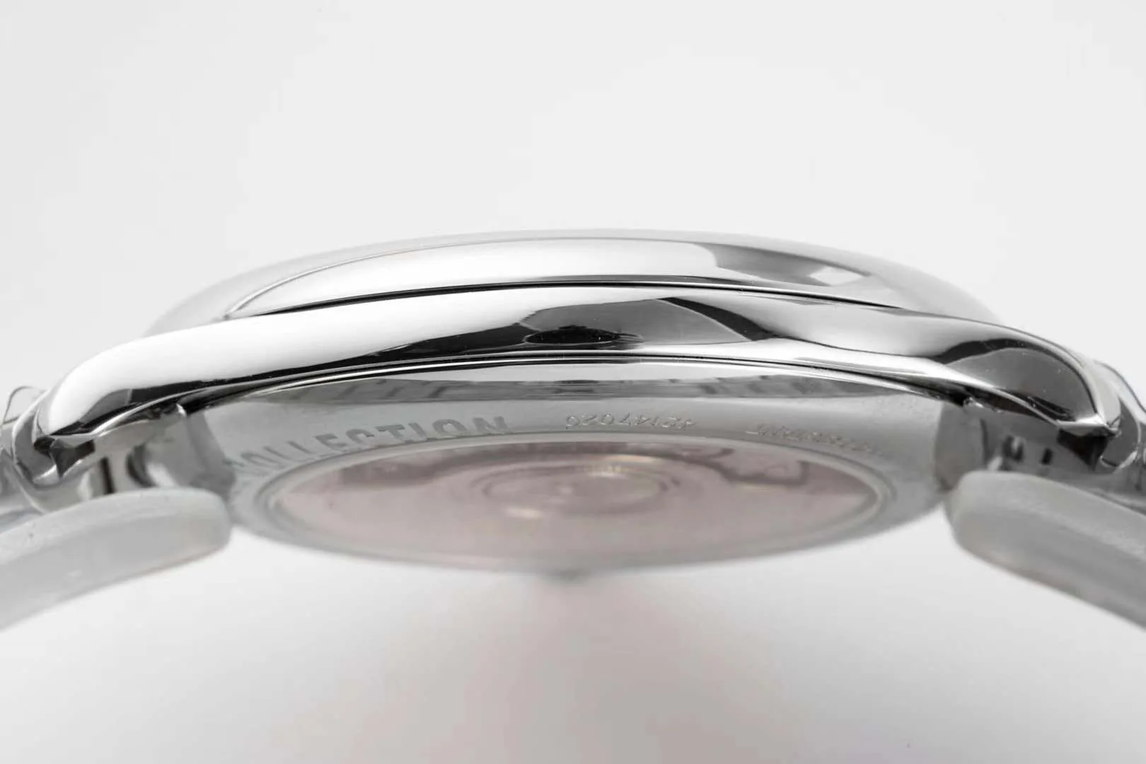 Master Collection quadrante bianco su bracciale - immagine 8