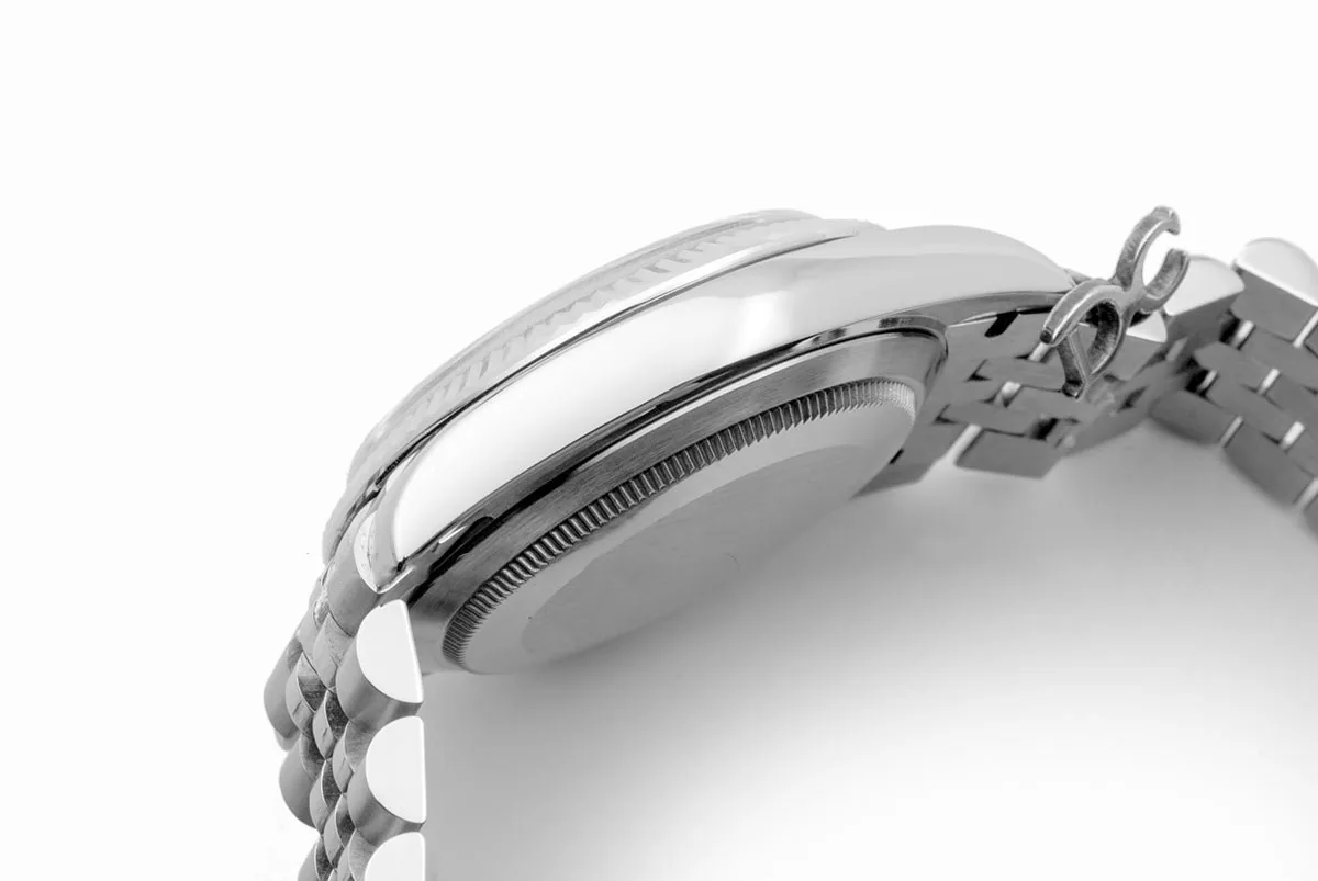 Datejust 36 116234 schwarzes Zifferblatt mit Strichindizes – Bild 5