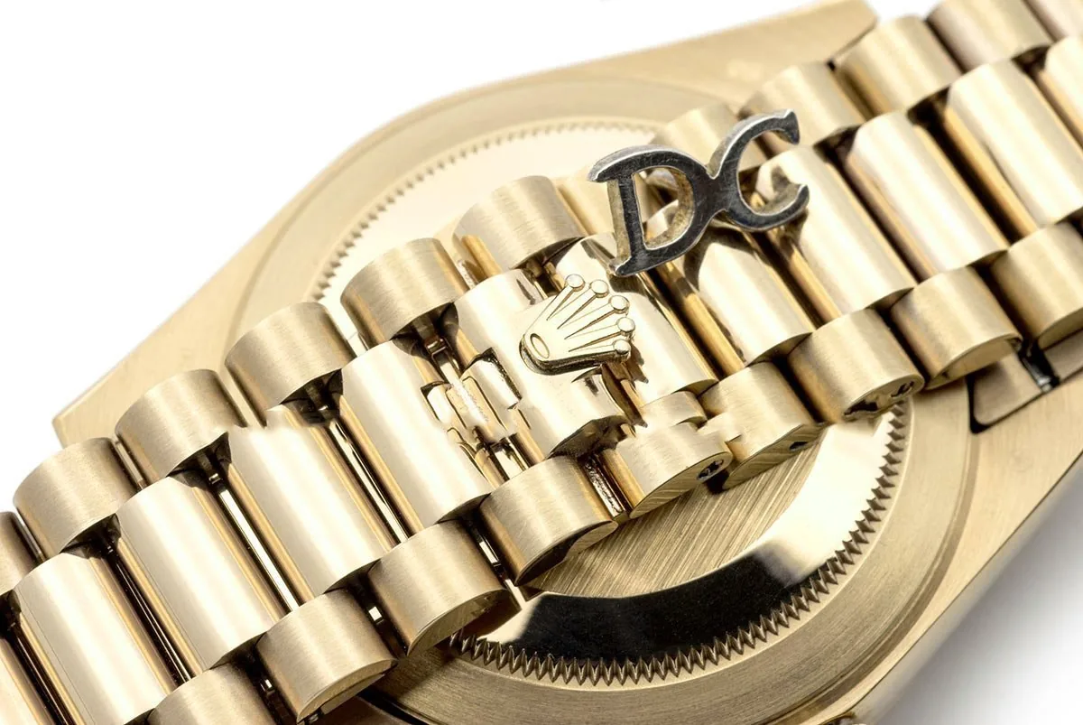 Day-Date 40 228238 Clean Factory esfera champán en oro amarillo - Imagen 5