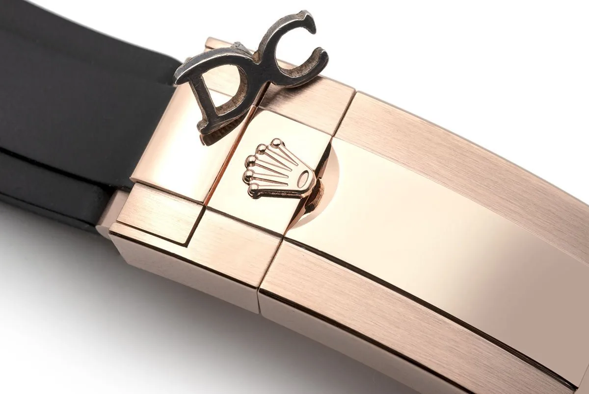 Yacht-Master 116655 oro Everose (Baselworld 2015) con correa Oysterflex - Imagen 3