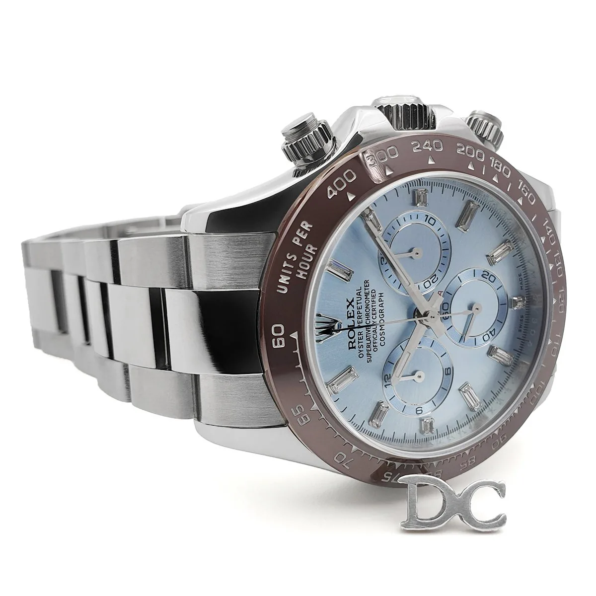 Daytona 116506 Platinum Ice Blue Dial with Diamond Markers - Image 4
