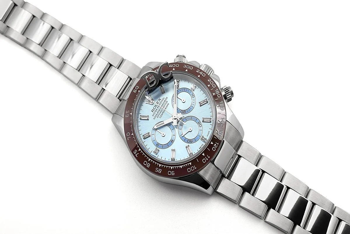 Daytona 116506 Platinum Ice Blue Dial with Diamond Markers - Image 3