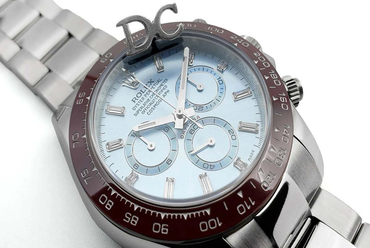 Daytona 116506 Platinum Ice Blue Dial with Diamond Markers - Image 2