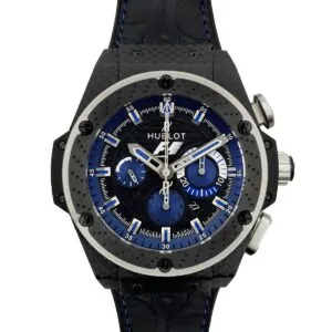 King Power F1 Interlagos Matte Black Dial Chronograph