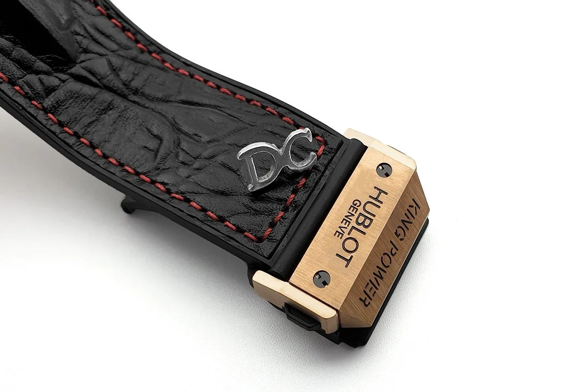 King Power F1 Black Dial Chronograph in Rose Gold - Image 6