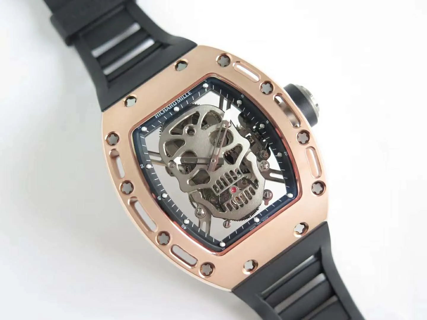 RM 052-01 Tourbillon Skull en or rose – Image 2