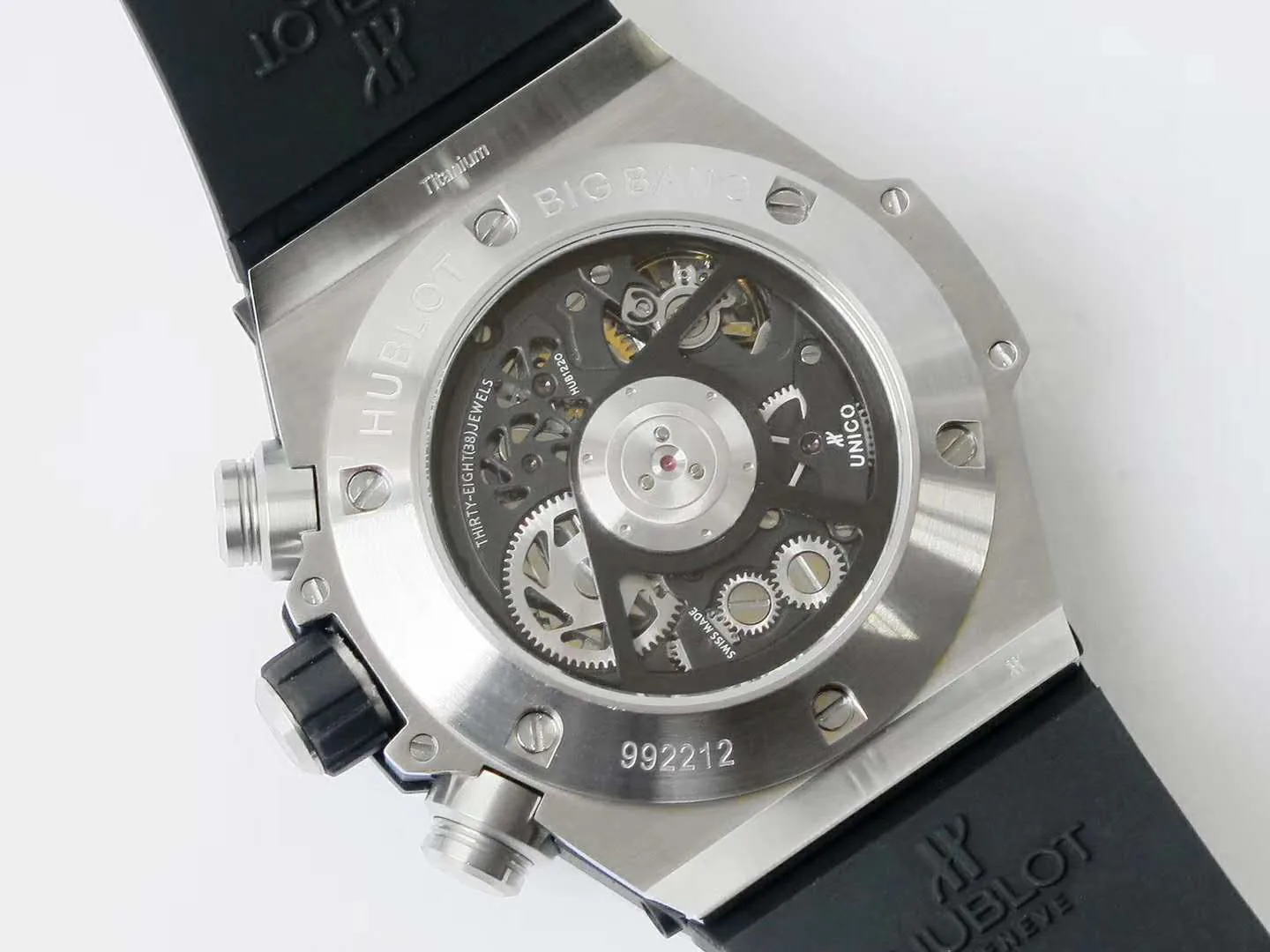 Big Bang Unico acier avec diamants – Image 3