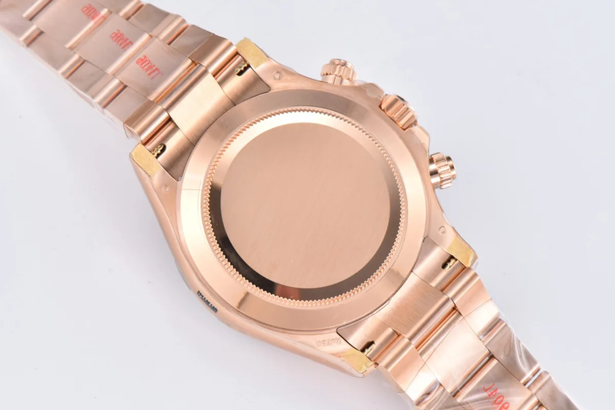 Daytona 116505 quadrante argento in oro Everose - immagine 9