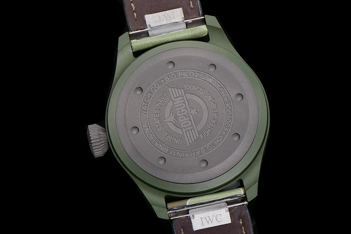 Big Pilot’s Watch 43 IW329802 Top Gun Edition Woodland am Camouflage-Armband – Bild 11