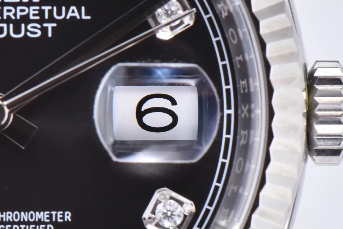 Datejust 36 126234 Bright Black Dial with Diamond Marker in Steel in Jubilee Bracelet - Image 4