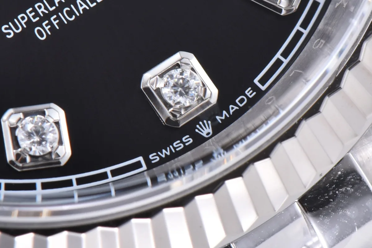 Datejust 36 126234 Bright Black Dial with Diamond Marker in Steel in Jubilee Bracelet - Image 6