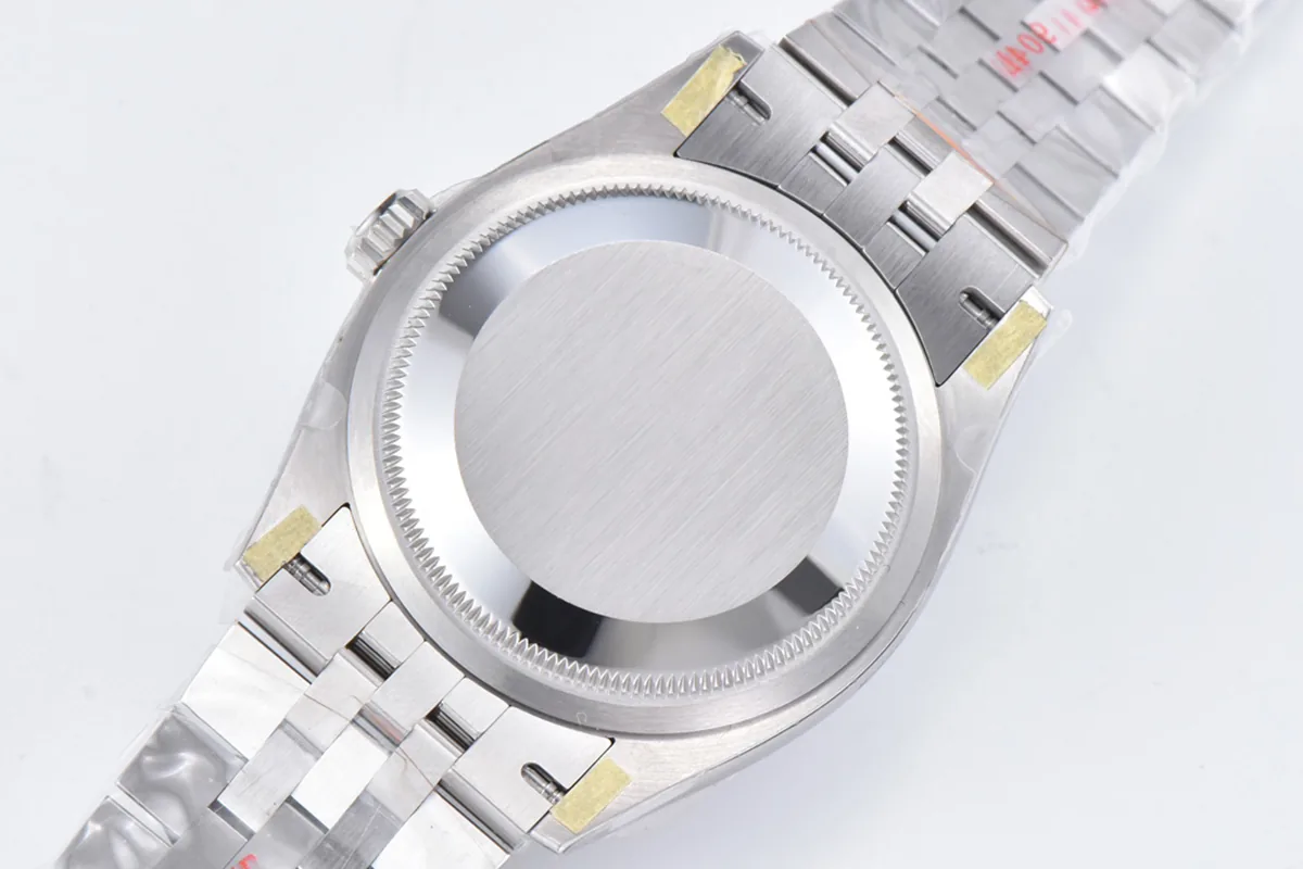 Datejust 36 126234 cadran bleu vif index bâtons en acier sur bracelet Jubilee Clean Factory – Image 9