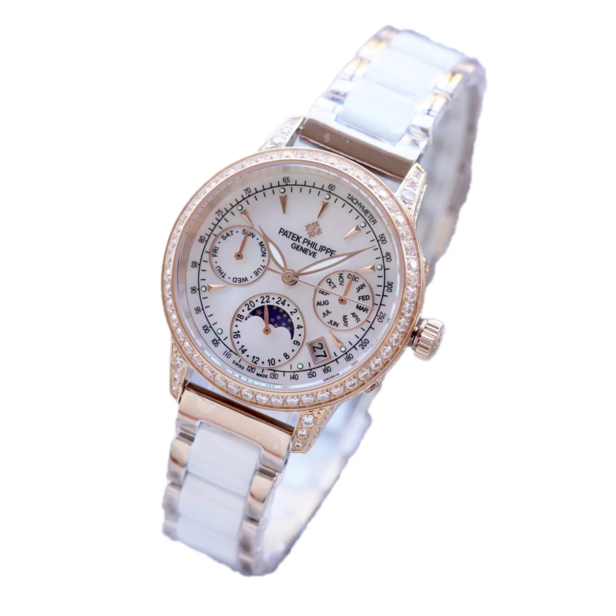 Grand Complications Ladies First Perpetual Calendar con bisel de diamantes en oro rosa - Imagen 2