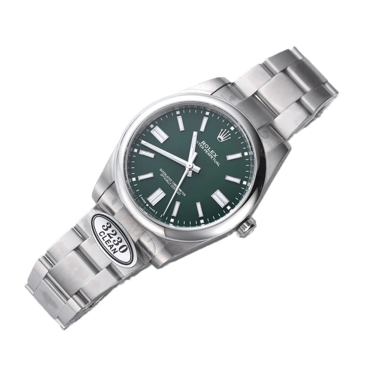 Oyster Perpetual 41mm quadrante verde 124300 - immagine 2